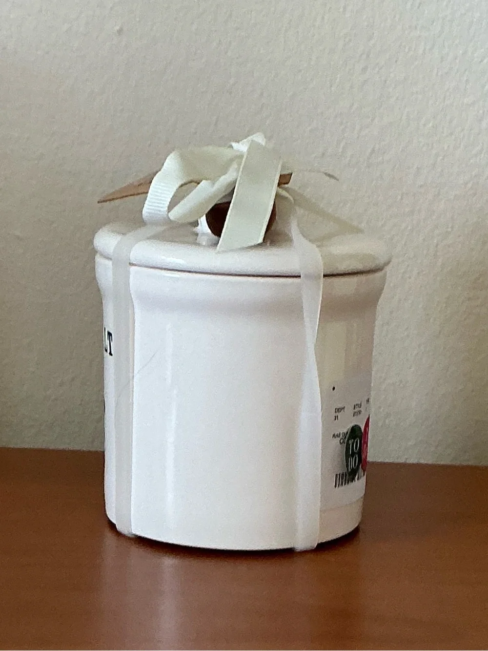 Rae Dunn Floral Salt Cellar - Picture 2 of 12